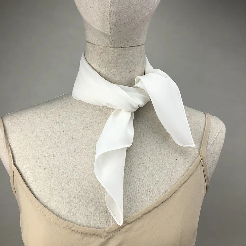 Ascot Neck Scarf - Nouveau foulard en soie pour femmes,