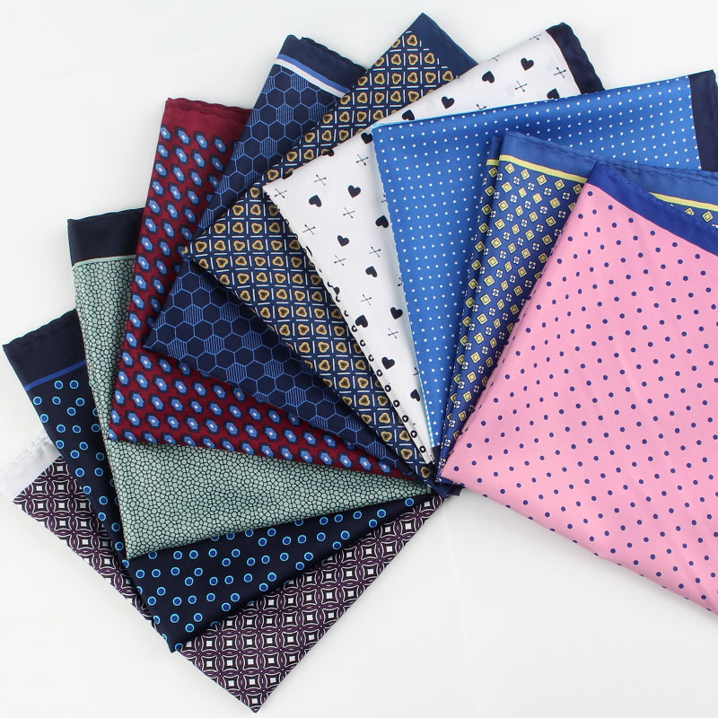 Pocket Square Set - 34 cm poche carrée pour hommes