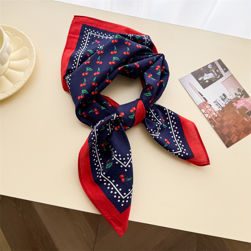 Bandana Cotton - Écharpe de luxe en coton, Hijab,