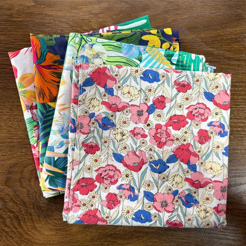 Bandana Cotton - Foulard bandana 70 cm à motifs
