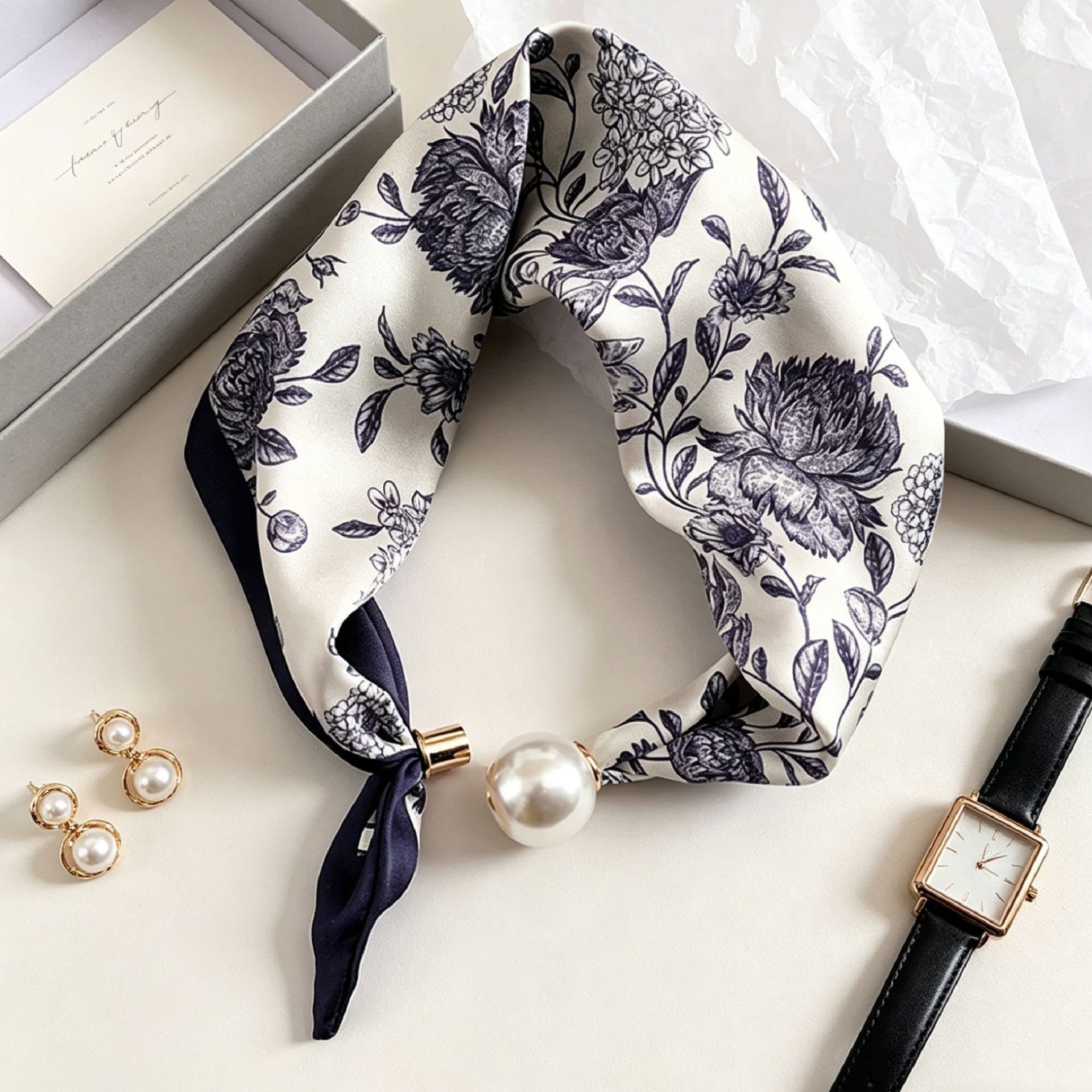 Écharpe Magnétique de Luxe en  - Ascot Neck Scarf avis et prix