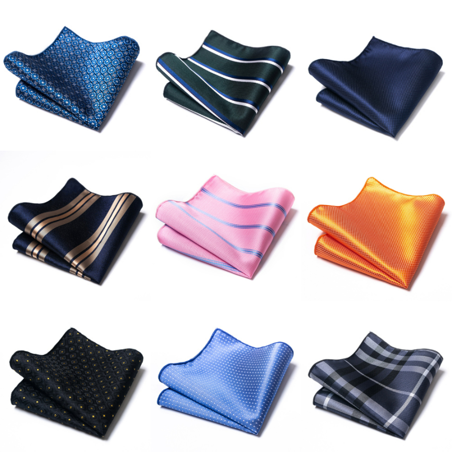 Foulard en soie de marque de h - Pocket Square Set avis et prix