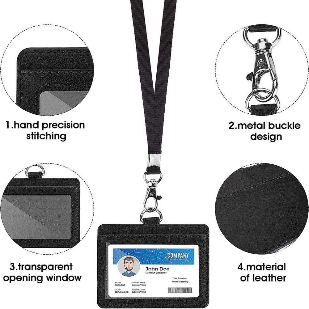 Porte-cartes d'identité avec c - Lanyard Badge Holder avis et prix