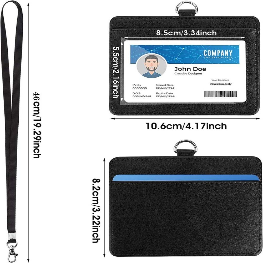 Porte-cartes d'identité avec c - Lanyard Badge Holder avis et prix