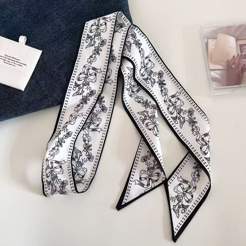 Écharpe longue double face noi - Ascot Neck Scarf avis et prix