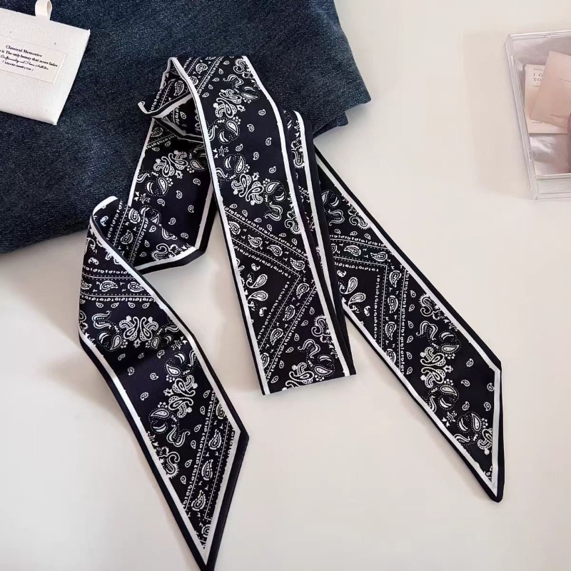 Écharpe longue double face noi - Ascot Neck Scarf avis et prix