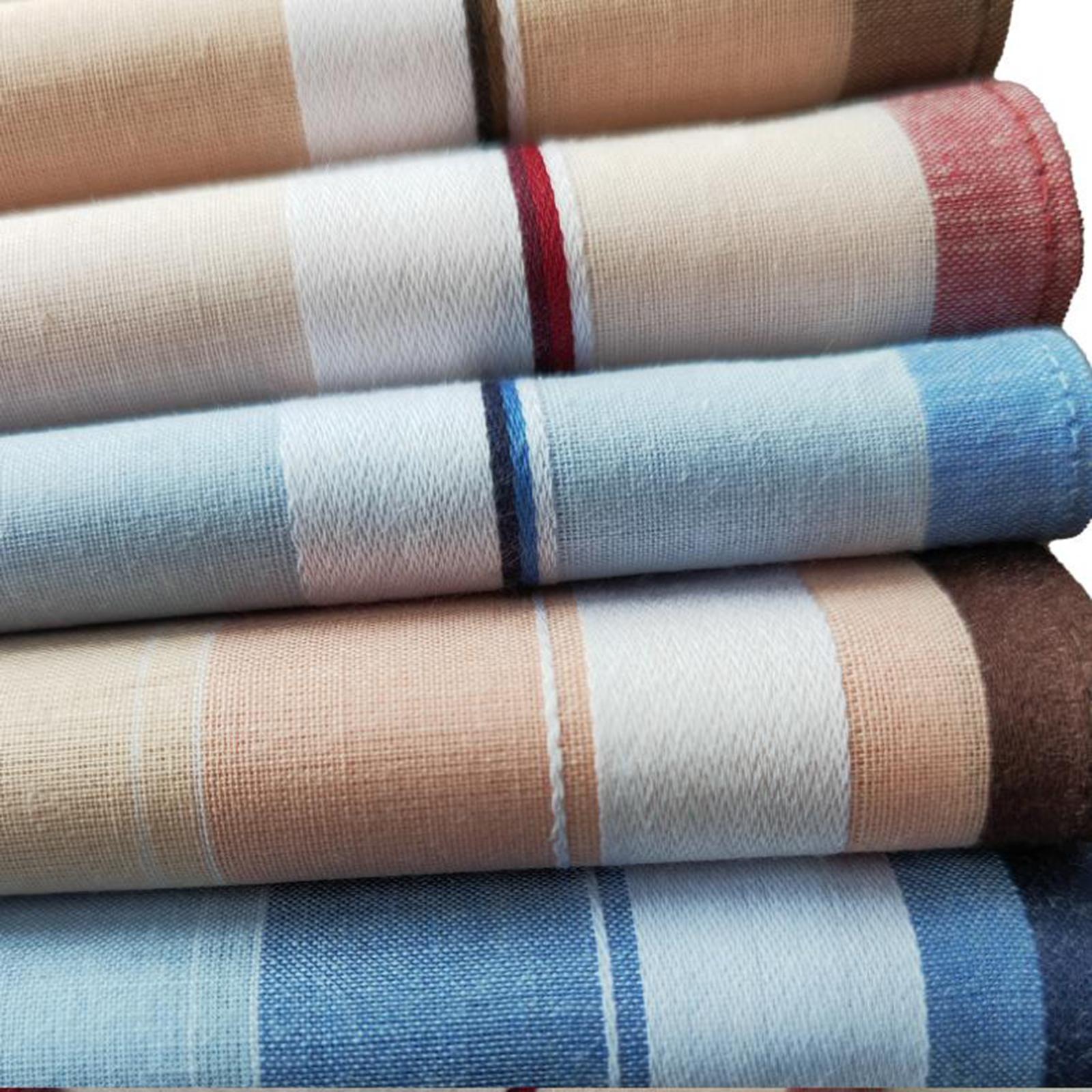 6 mouchoirs de poche carrés en - Handkerchief Cotton Men avis et prix