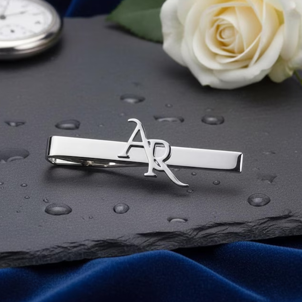Pince à cravate personnalisée  - Tie Clip Silver avis et prix