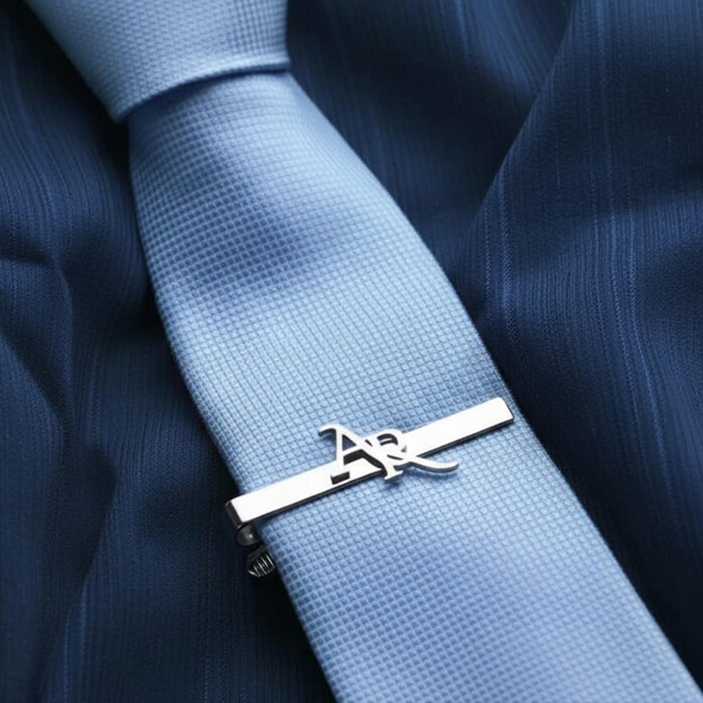 Pince à cravate personnalisée  - Tie Clip Silver avis et prix