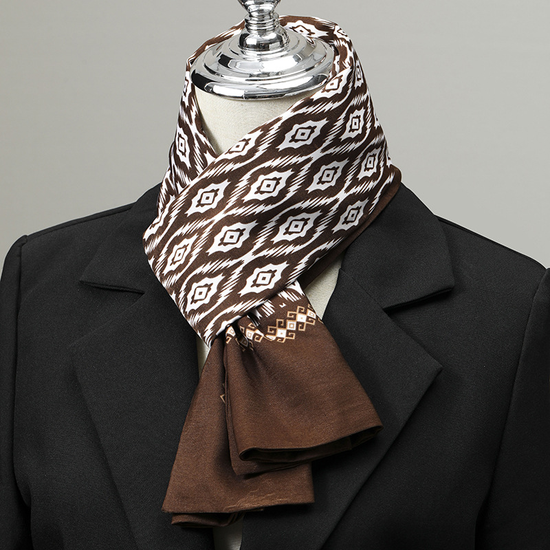 Écharpe pour hommes Imitation  - Ascot Neck Scarf avis et prix