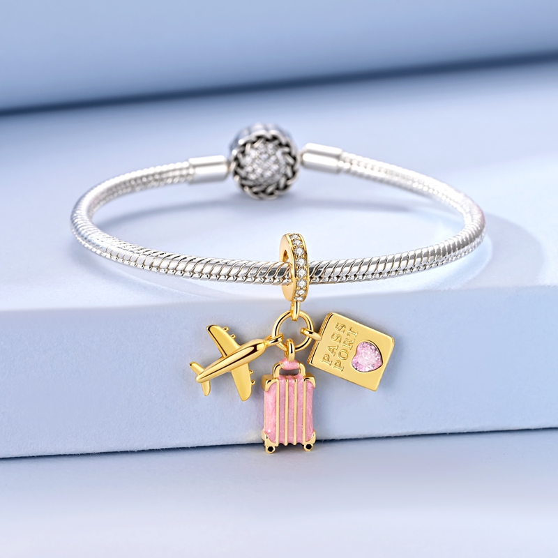 Nouveaux charms et perles arge - Tie Clip Silver avis et prix
